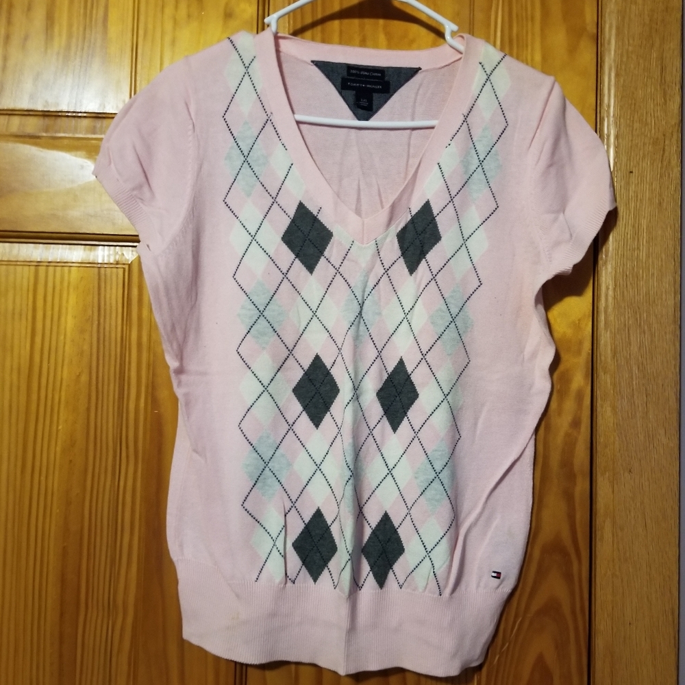 Tommy Hilfiger short sleeve sweater